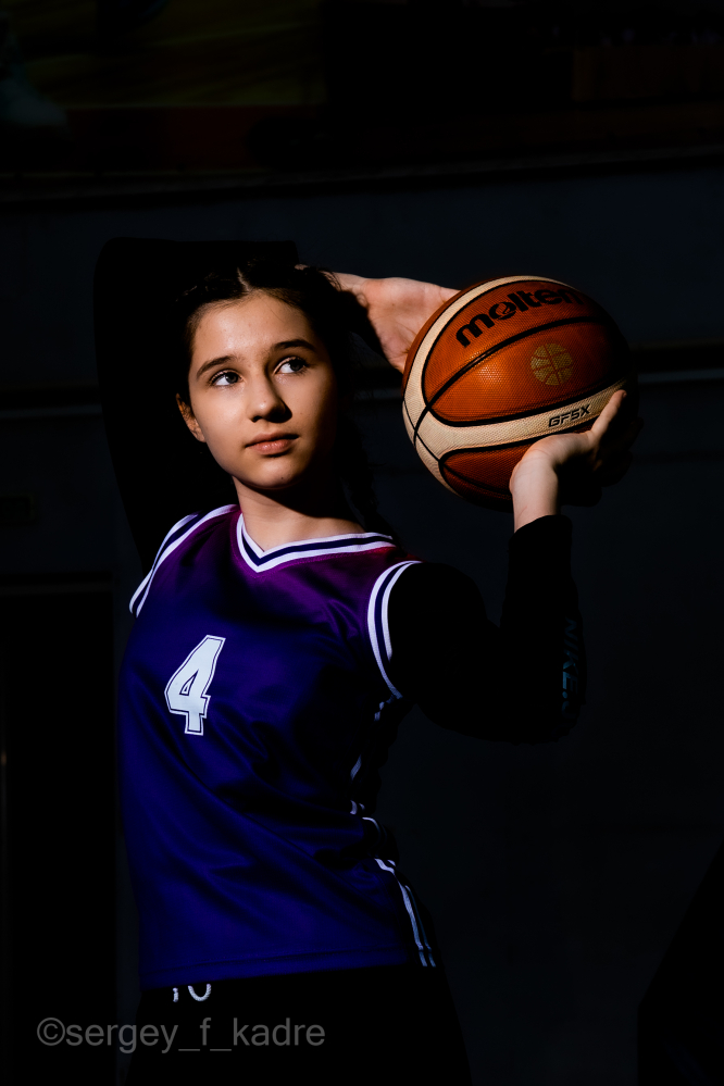 Баскетболистка